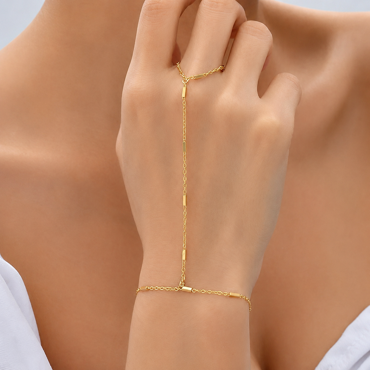 Pulseira de Mão Pingentes Five