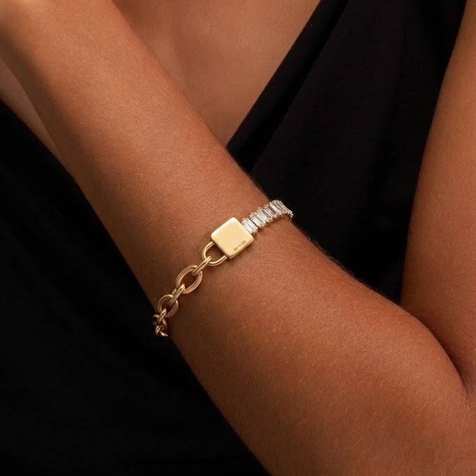 Pulseira Riviera C/ Corrente