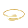 Bracelete Abraço Regulável Dourado