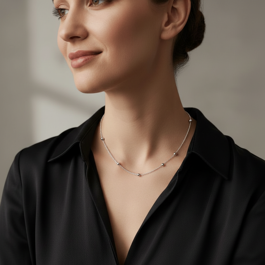 Colar Noémi Bolinhas