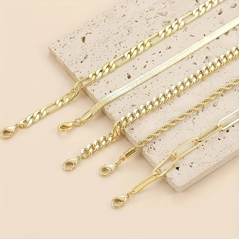 Conjunto 5 Pulseiras Essential
