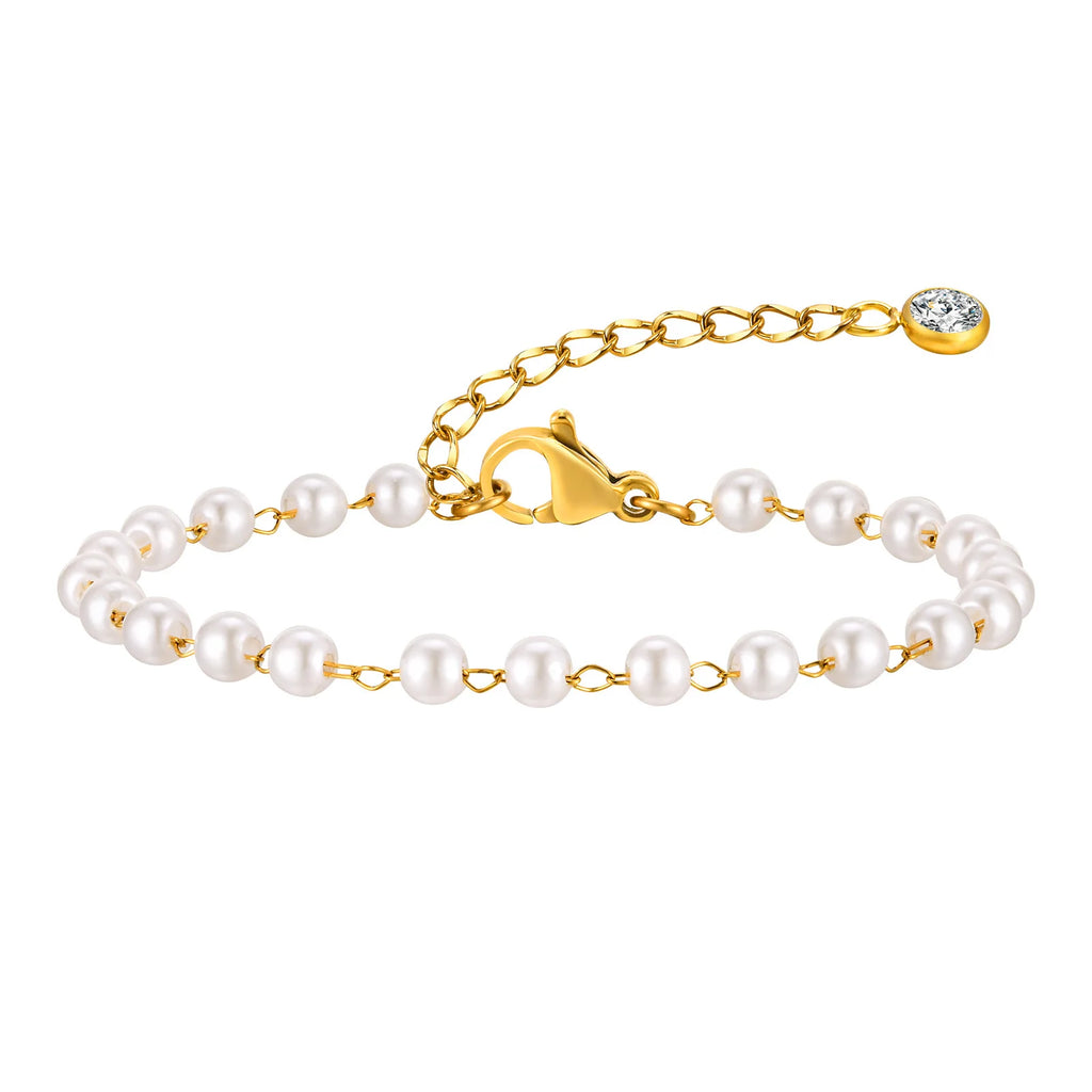 Pulseira Perolas Luz