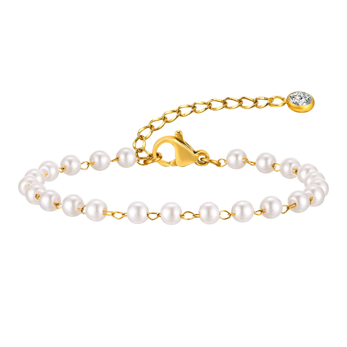 Pulseira Perolas Luz