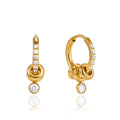 Brincos Cristal Gold