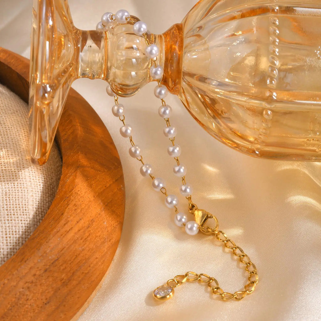 Pulseira Perolas Luz