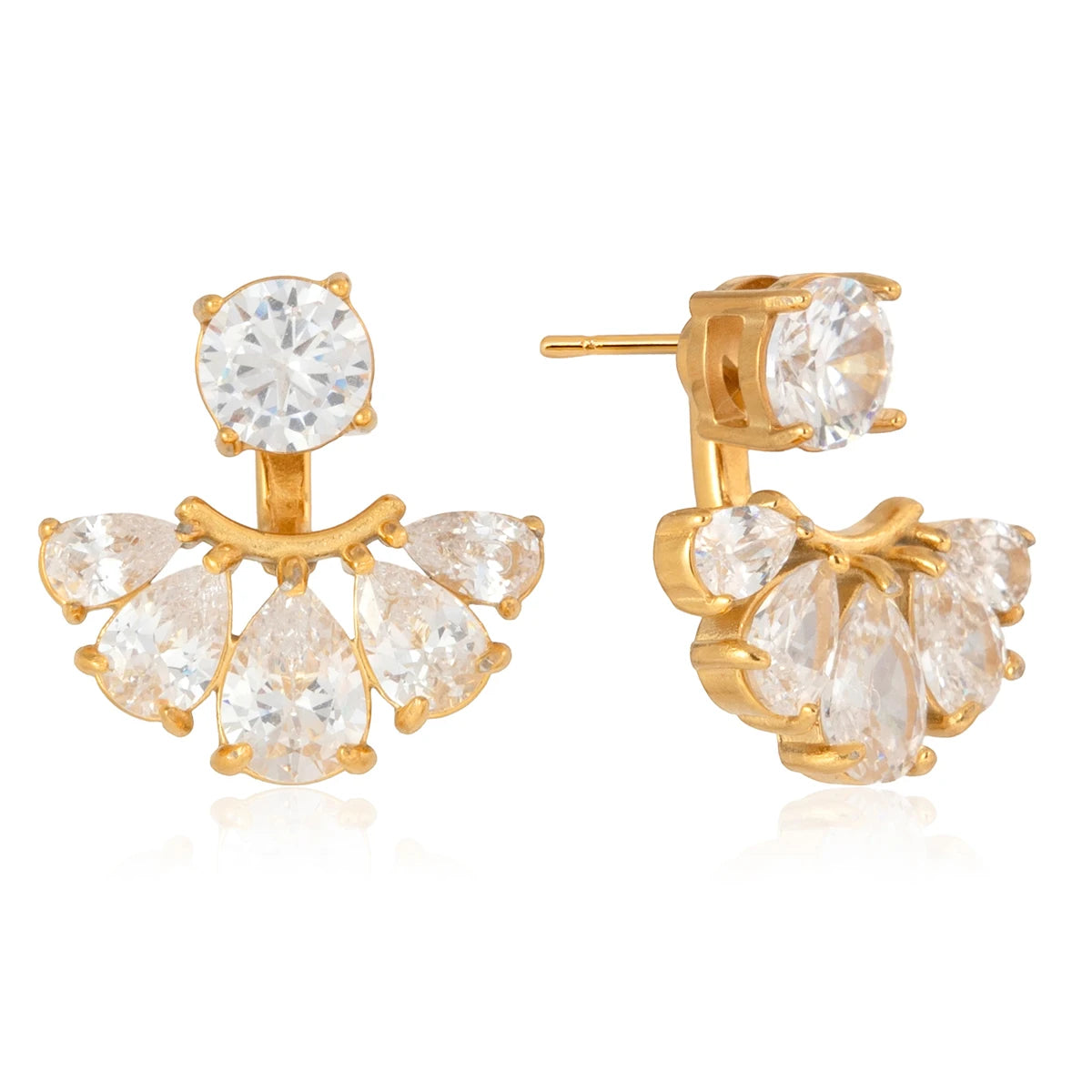 Brincos Leque Gold
