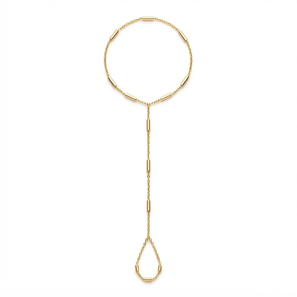 Pulseira de Mão Pingentes Five