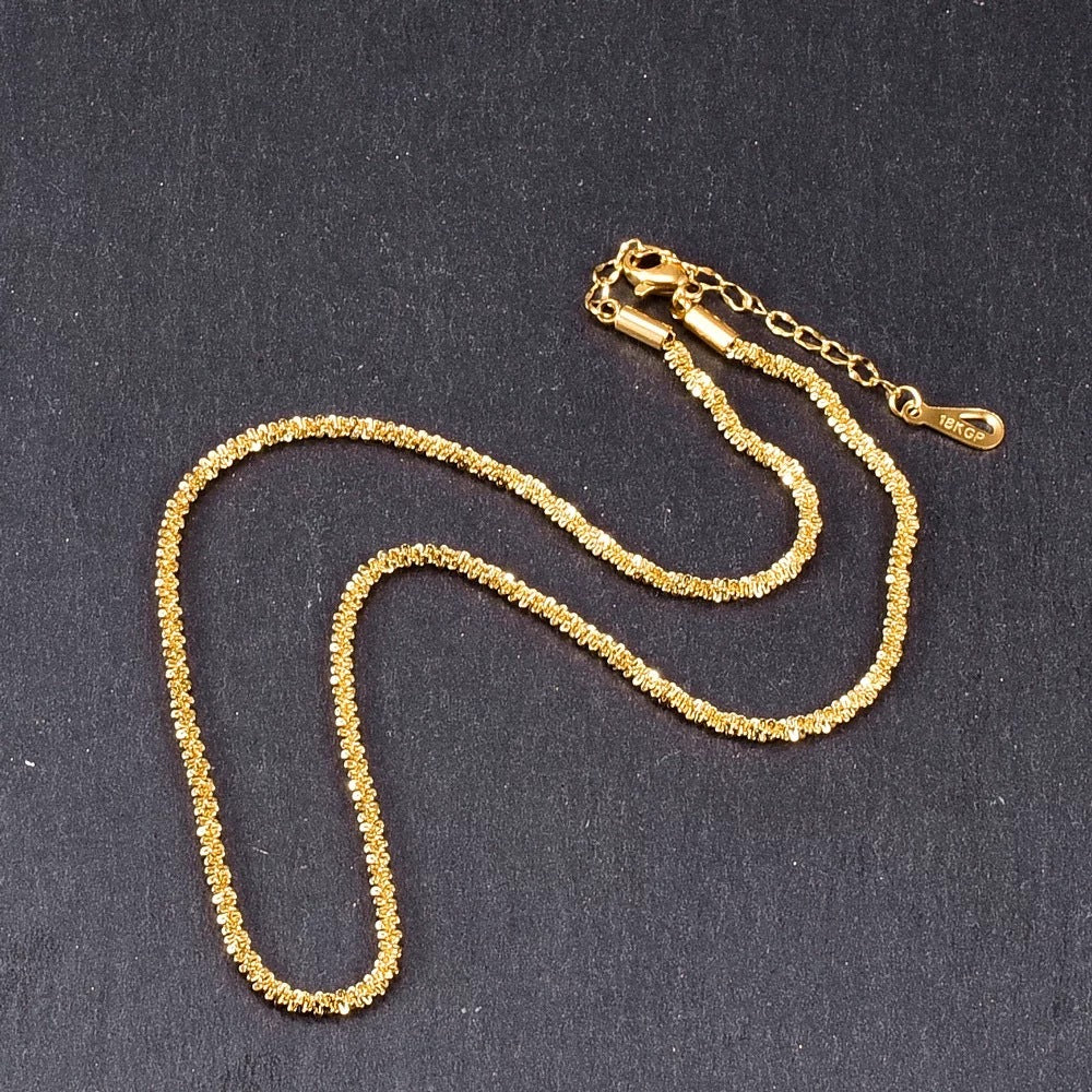 Colar Basic Brilhante Dourado