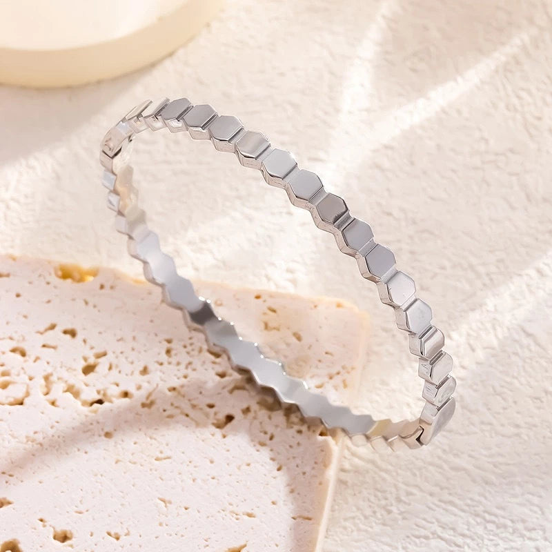 Bracelete Geométrico Hexa