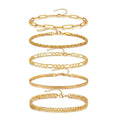 Conjunto 5 Pulseiras Essential