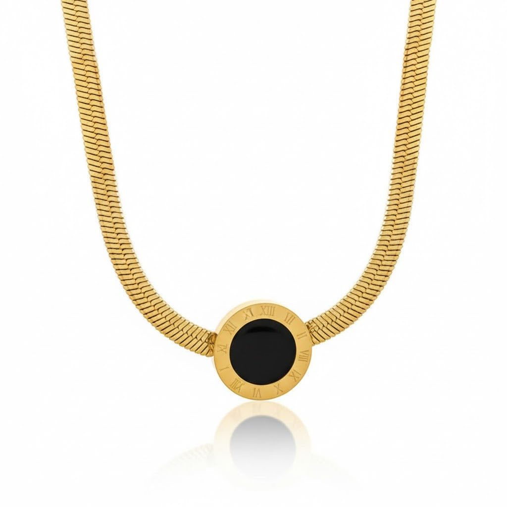 Colar Kyria c/ Numeral Romano