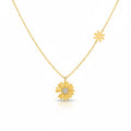 Colar Margaretti c/ Pingente Dourado