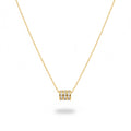Colar Liora Cravejado Dourado
