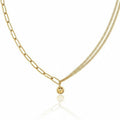Colar Eirene c/ Pingente Dourado
